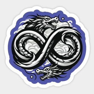 infinitydragon Sticker